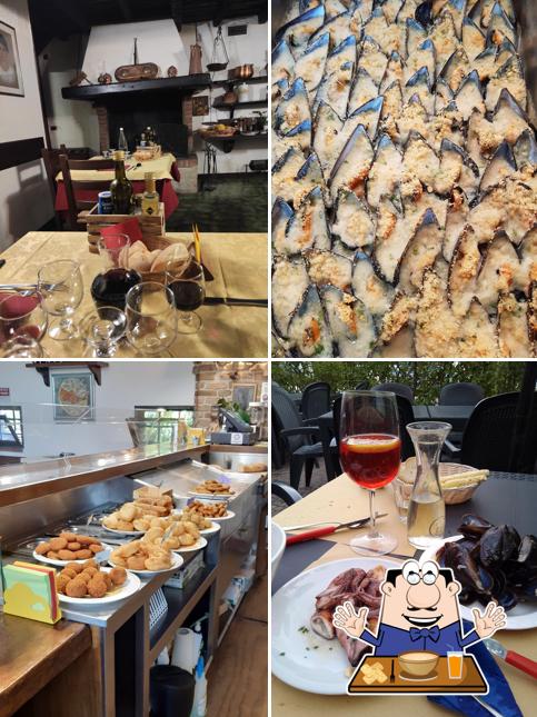 Cibo al Antiche Cantine Zaccaria
