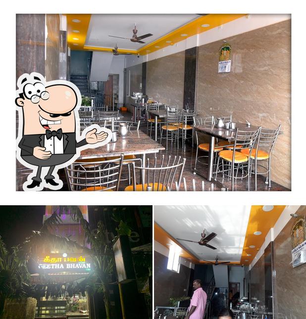 Here's a picture of Geetha Bhavan