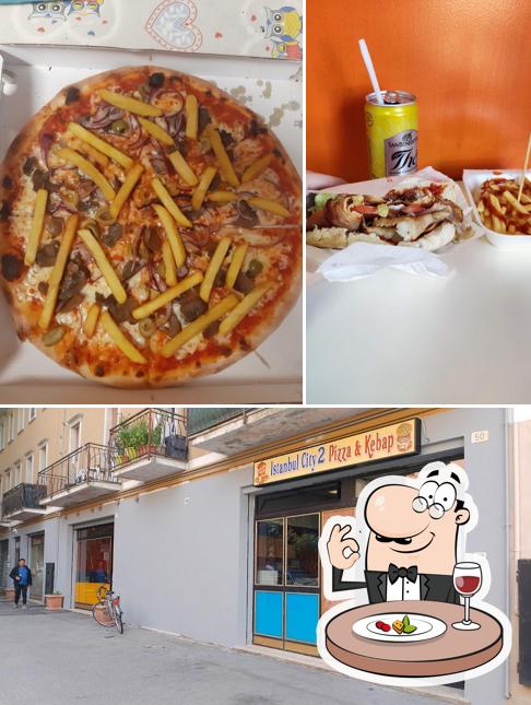 La immagine della cibo e esterno di Istanbul City Pizza & Kebap Casalmaggiore