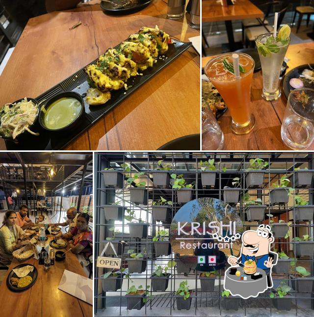Food at Krishi restaurant