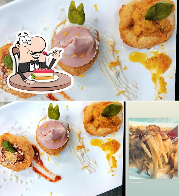 L' Antica Strada - ristorante pizzeria propone un'ampia selezione di dolci