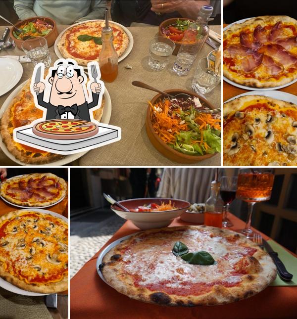 A RISTORO FORMA E GUSTO Pizzeria-Ristorante, vous pouvez commander des pizzas