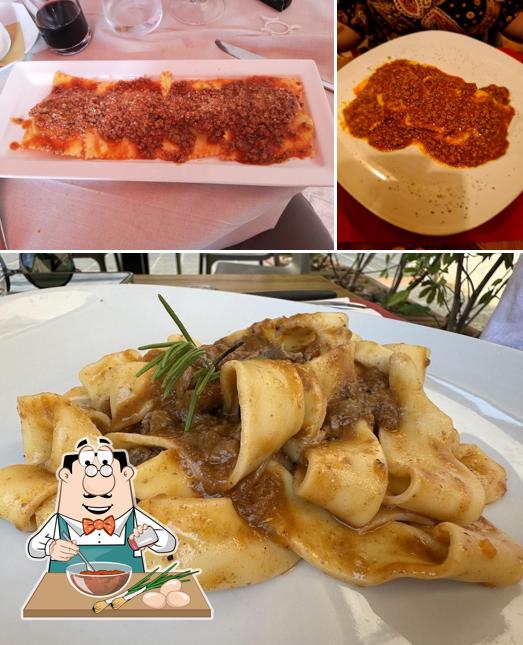 Ravioli al Trattoria In Piazzetta