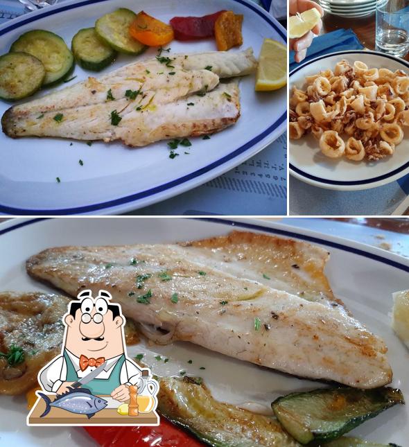 Salmone grigliato al Ristorante Oasi