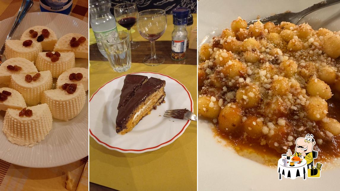 Cibo al Trattoria Tiziana e Michele