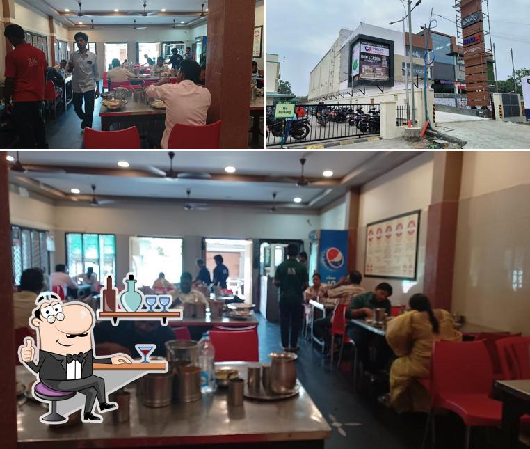 The photo of RK Mess’s interior and exterior