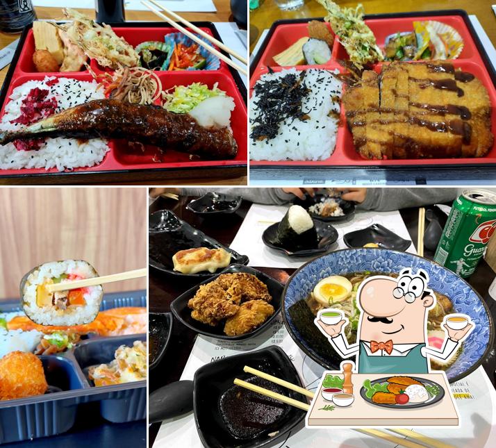 Platos en Nara Obentô