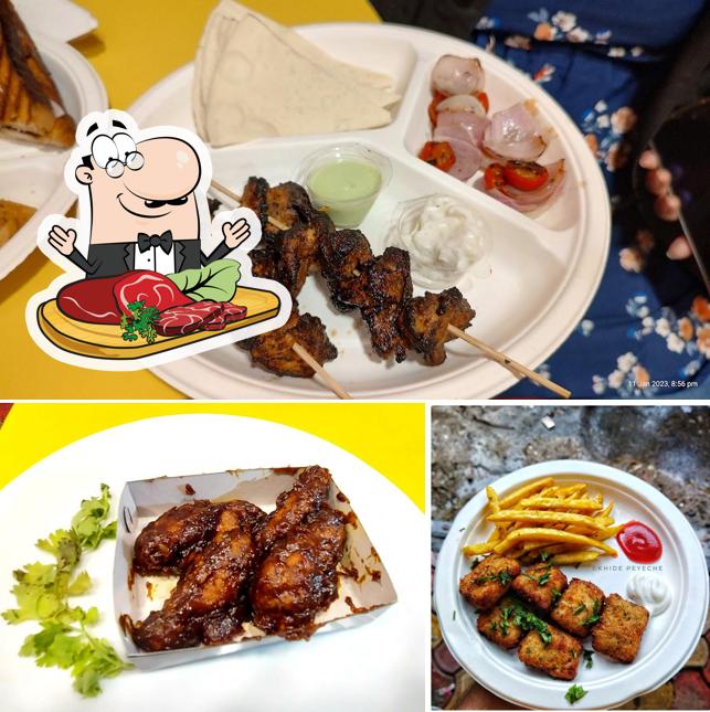 Shawarma Hut Kolkata provides meat dishes