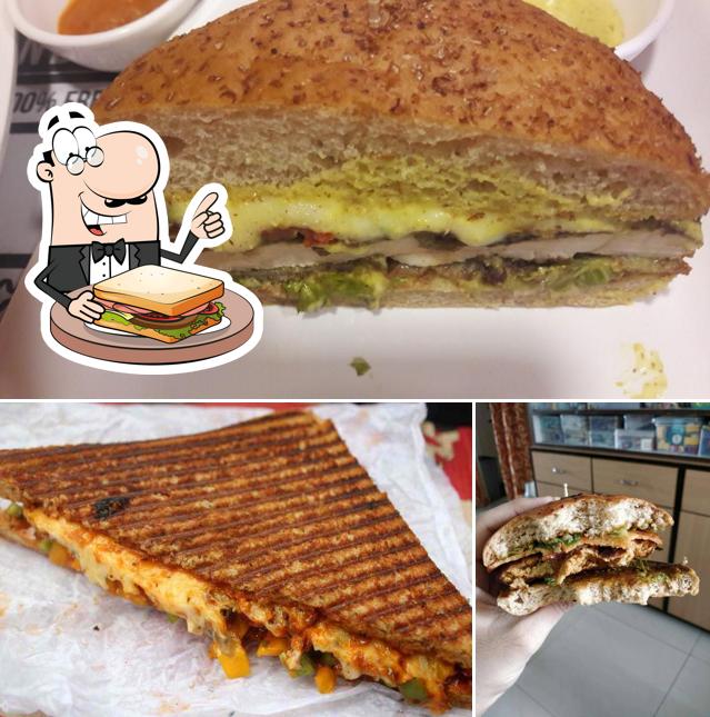 Order a sandwich for lunch or dinner