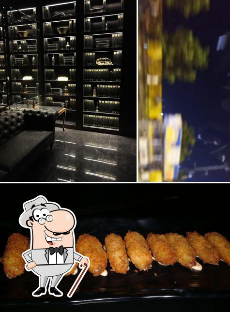 The picture of Matahaari’s exterior and food