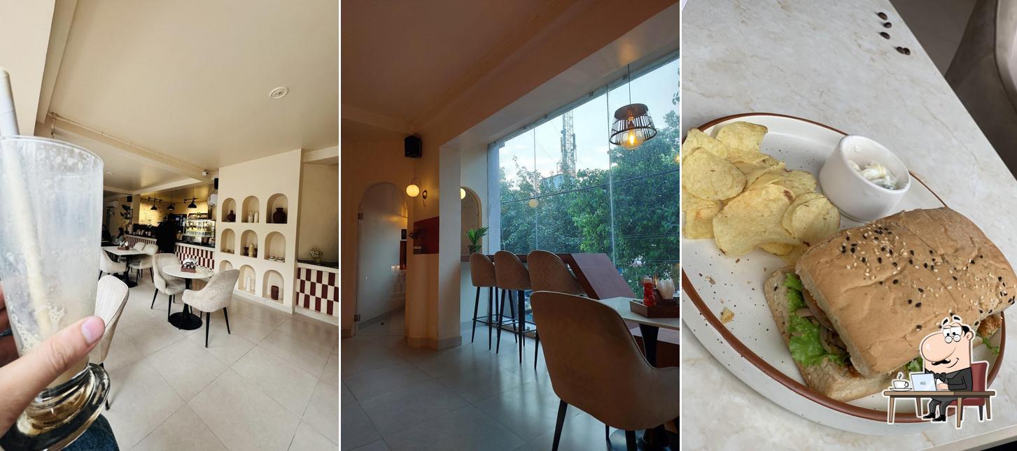 The interior of Coffee Dates - Coffee Shop & Eatery