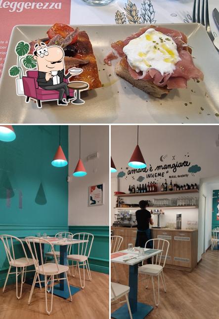 Questa è la foto che raffigura la interni e cibo di Filante Città Studi