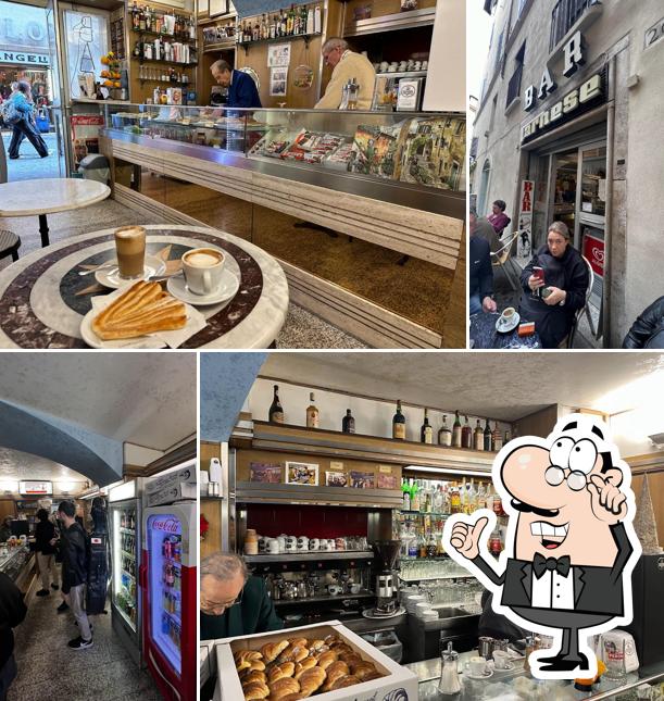 Dai un'occhiata agli interni di Bar Farnese
