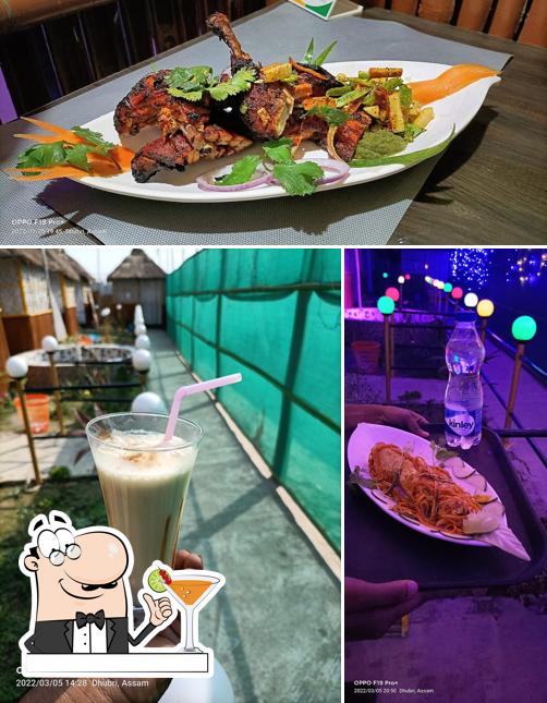 Among different things one can find drink and food at FOOD KITCHEN