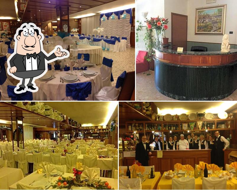 Siediti a un tavolo di Hotel-Ristorante-Pizzeria "al Leone"