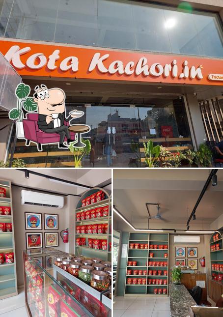 Kota Kachori Gotri (Factory Outlet) is distinguished by interior and food
