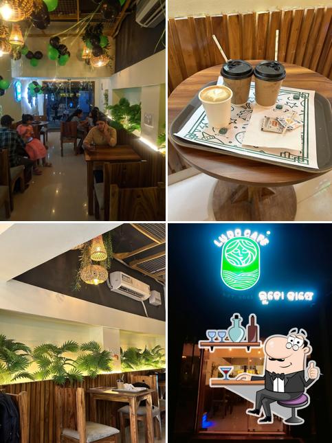 The interior of Ludo Cafe (College Square)