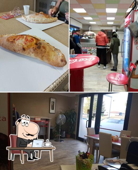 Siediti a un tavolo di Pizzeria L'è Bon Da Mat