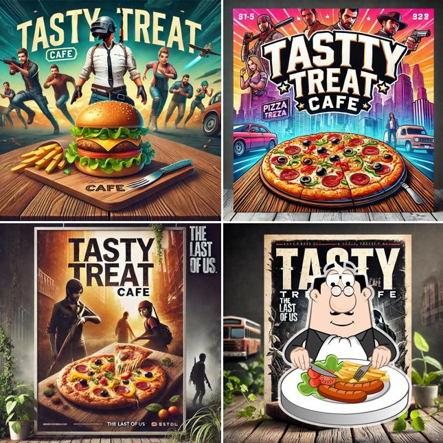 Food at Tasty treat cafe