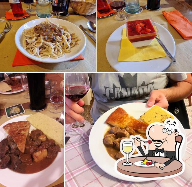 Platti al Trattoria alla fontana di Polo Francesco