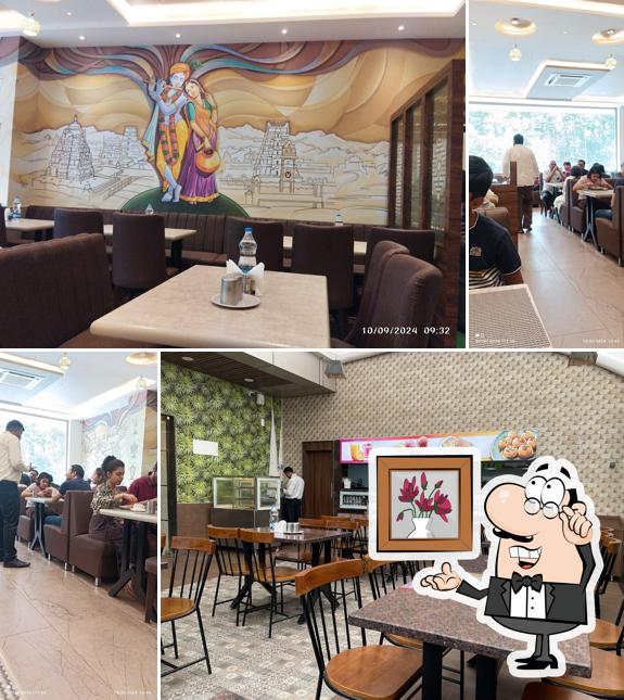 The interior of Sri Balaji Bhavan