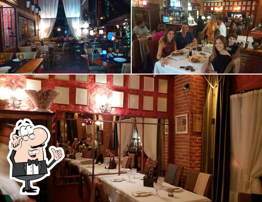 Veja imagens do interior do Cantina da Massa