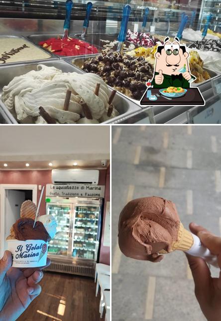 Cibo al Il gelato di Marina
