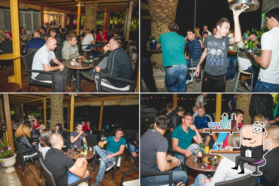 Gli interni di Zmajevo Oko Caffe bar