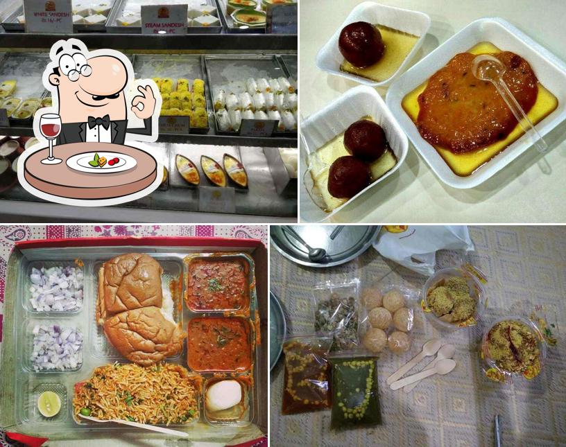 Food at Gwalia Sweets