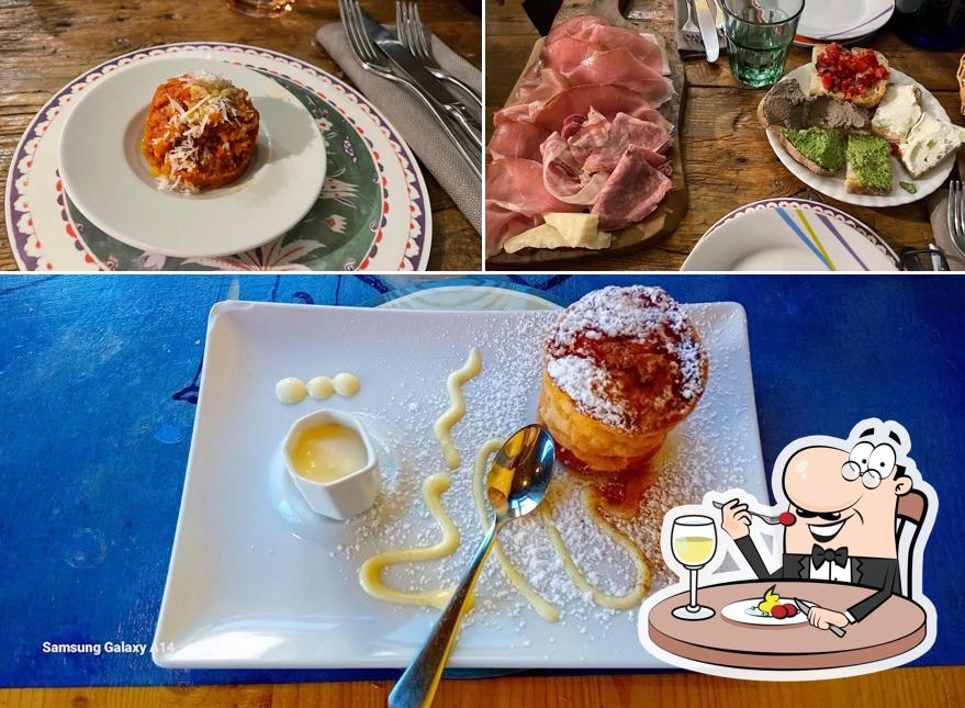 Platti al Osteria Staccia Buratta