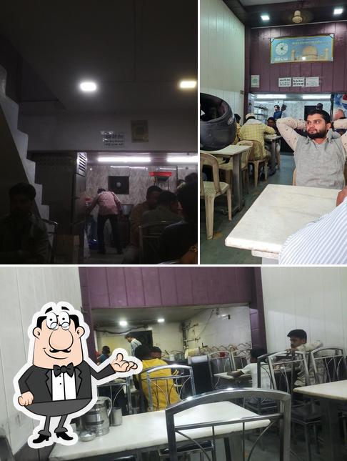 The interior of Apna Moti Hotel - Biryani Centre