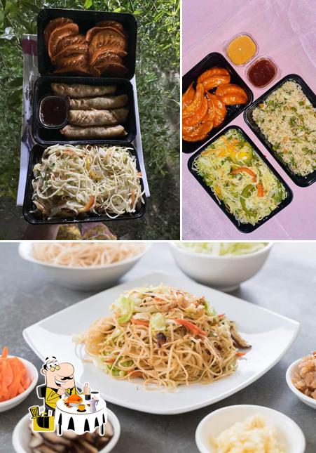 Food at Chinese Wok Man