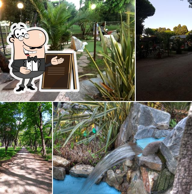 Gli esterni di Il Pirata Minigolf Pizzeria Ristorante