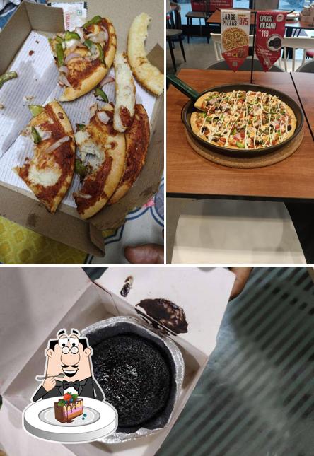 Chocolate cake at Pizza Hut Vastrapur, Ahmedabad