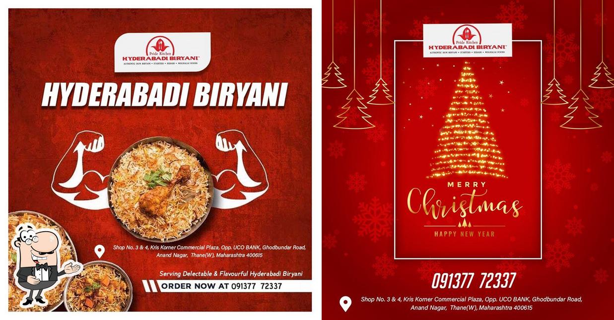 Here's a picture of Pride Kitchen Hyderabadi Biryani