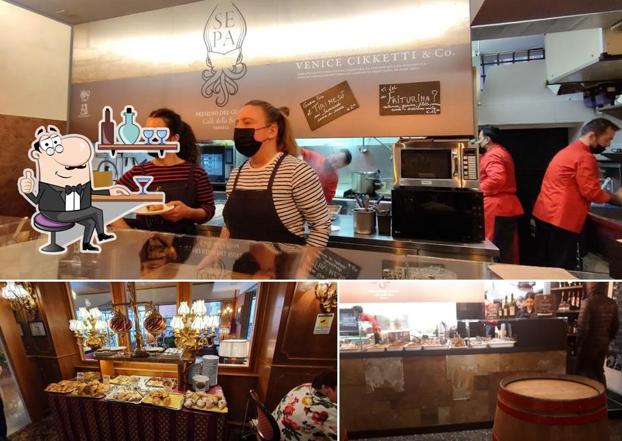 Dai un'occhiata agli interni di Osteria Vineria Gastronomica Sepa