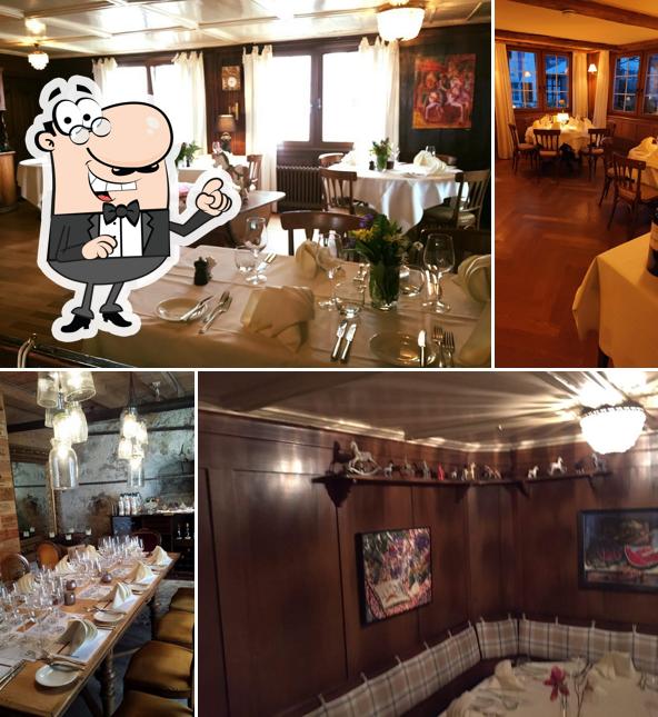 Gli interni di Rössli