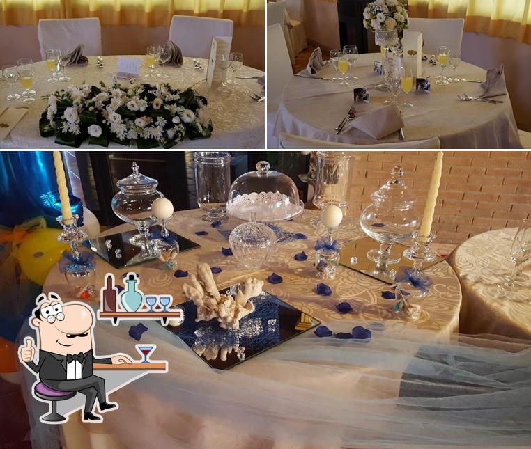 Gli interni di Villa Attilio