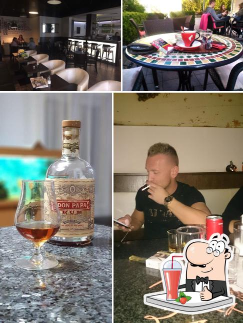 Vous pouvez profiter d' un verre de la carte