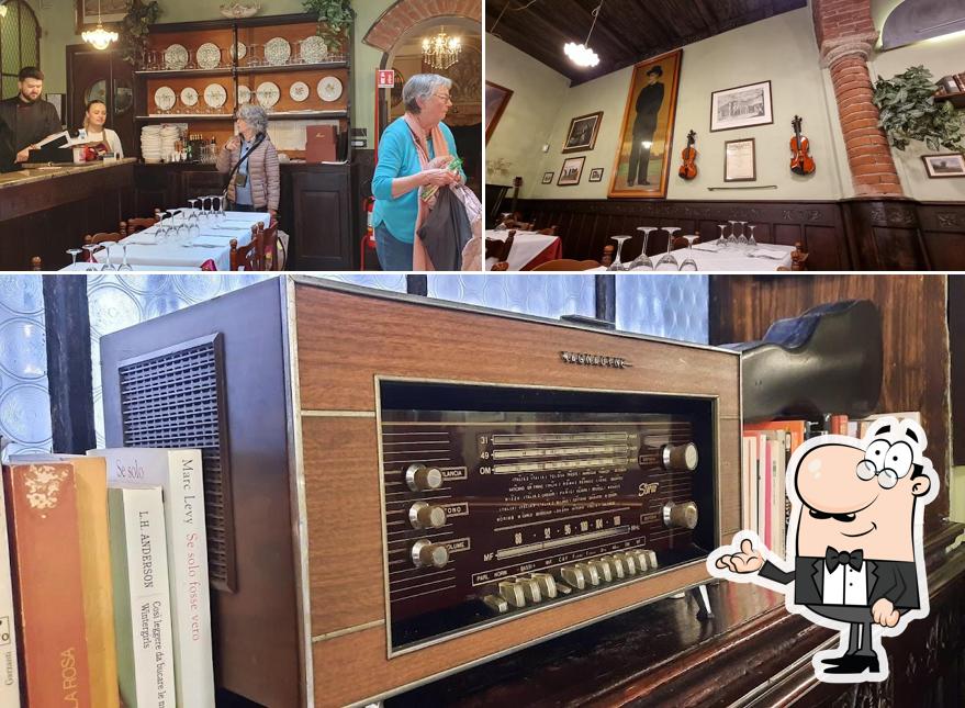 Gli interni di Antica Locanda Bissone