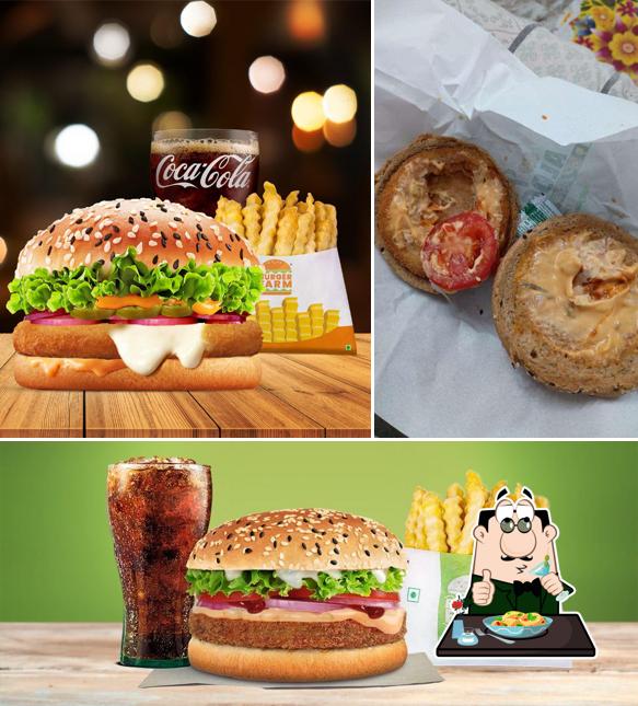 Food at Burger farm