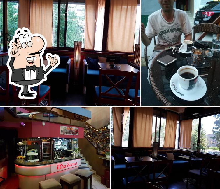 Dai un'occhiata agli interni di Caffe bar "Manana"