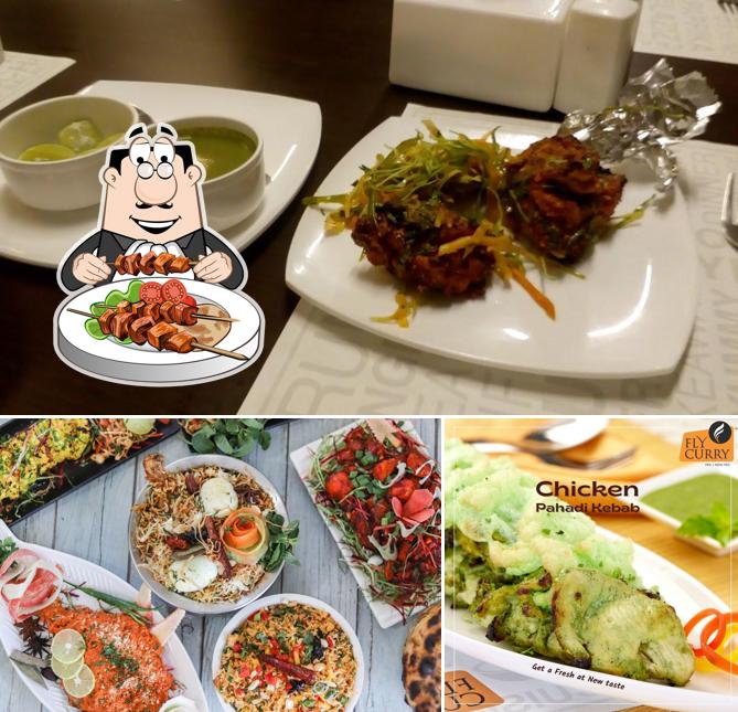 Meals at Fly Curry Restaurant