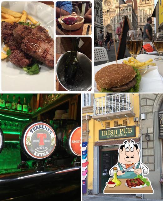 Scegli i un pasto a base di carne a JJ CATHEDRAL IRISH PUB