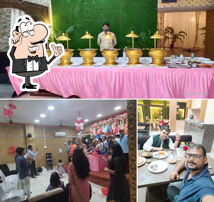 Check out how Nakshatra Veg Restaurant and banquet hall looks inside
