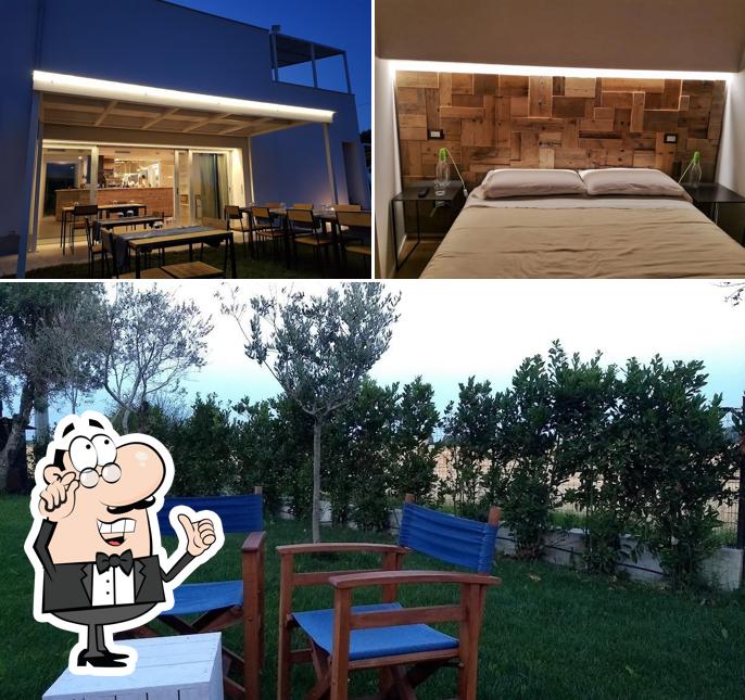 Gli interni di OrtoPì Country Canapa House