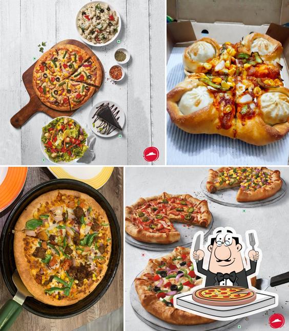 Order different variants of pizza