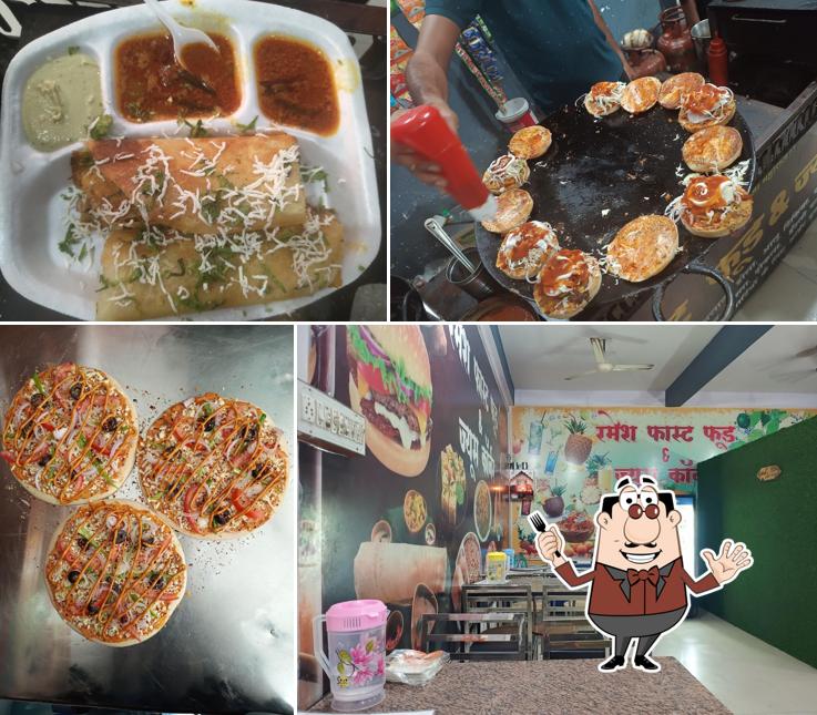 Food at Ramesh Fast Food & Juice Corner