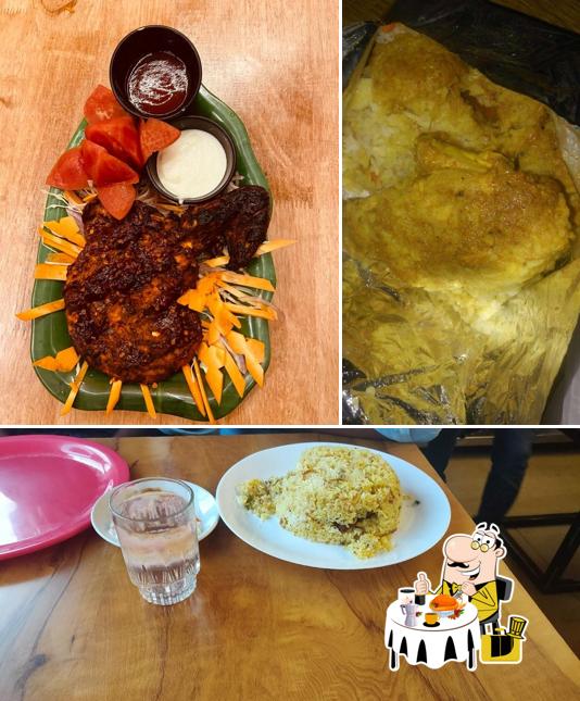 Food at Alif Mandi House