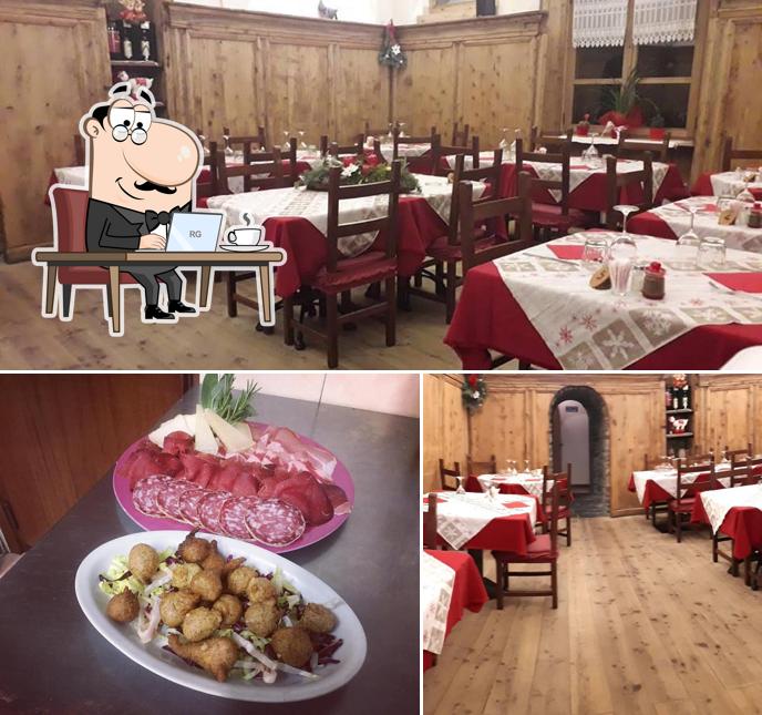 Gli interni di Antica osteria Venosta